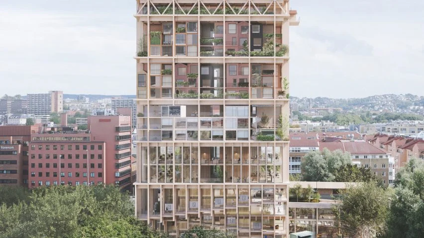 Camilo Ibrahim Desarrollan rascacielos conceptuales de madera